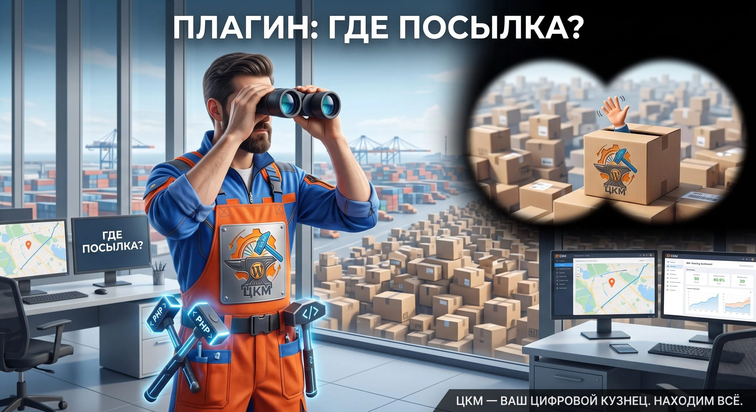 отслеживание посылок в amoCRM. Плагин Где Посылка для Амо СРМ