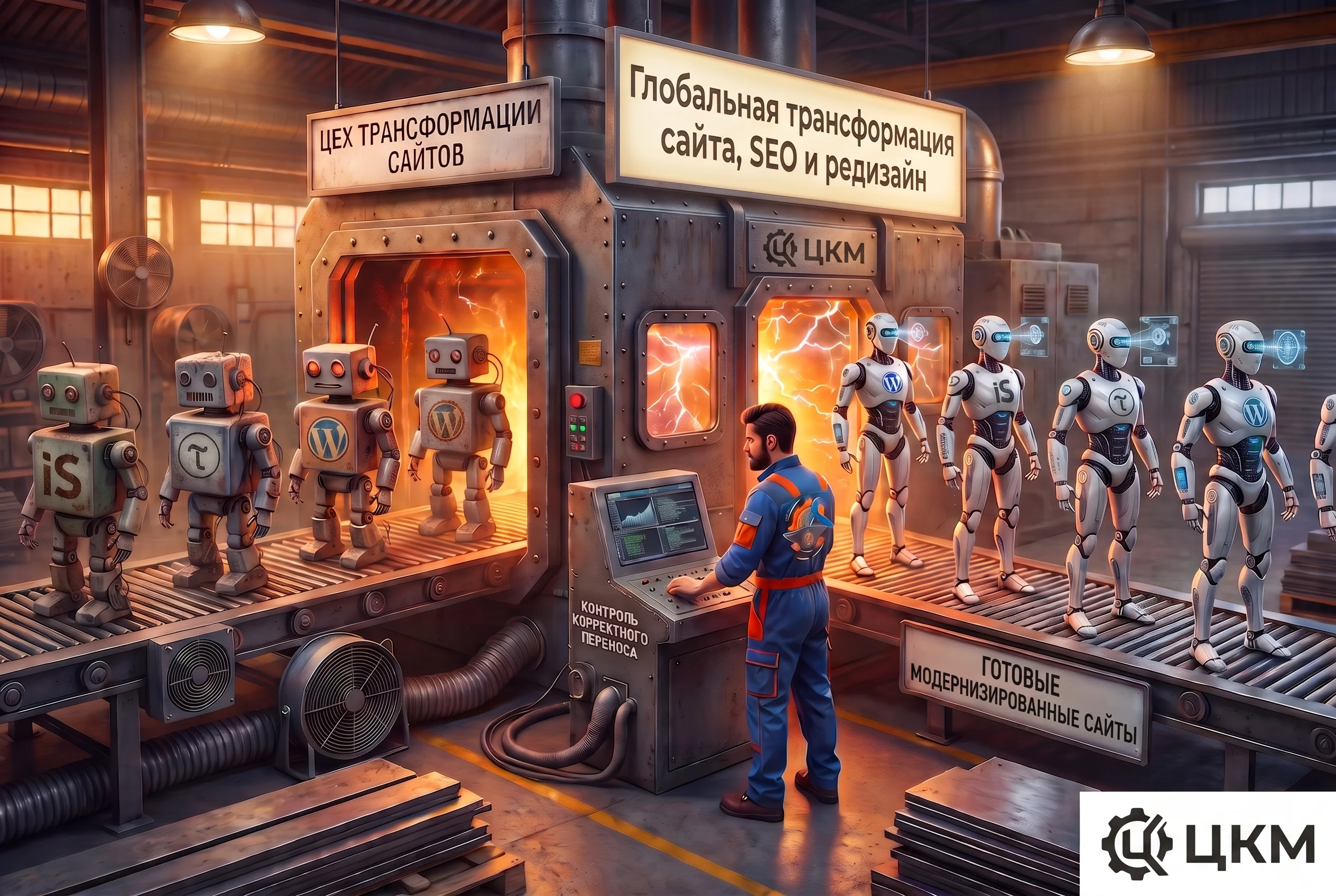 Комплексный редизайн сайта и SEO трансформация